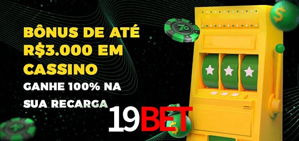 19BET melhor bônus de depósito